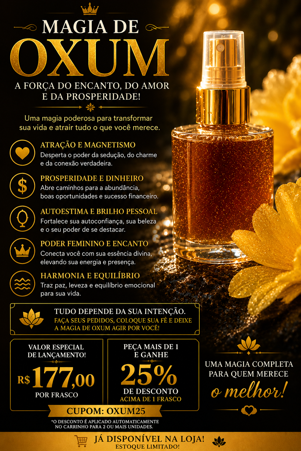 Magia de Òṣun — Magnetismo e Prosperidade
